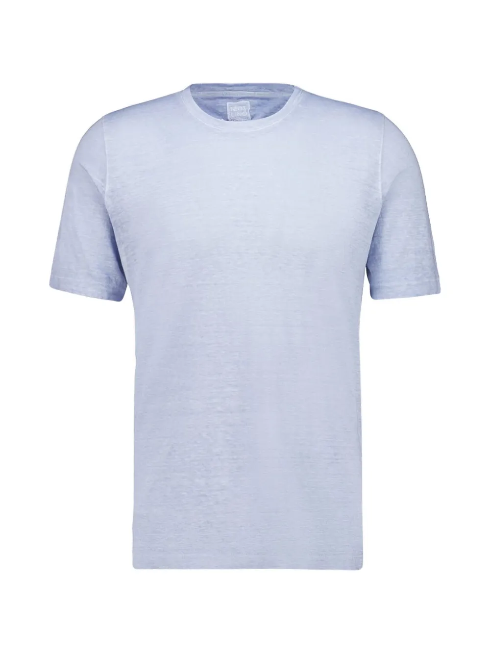 120% Lino short-sleeve T-shirt - Blu