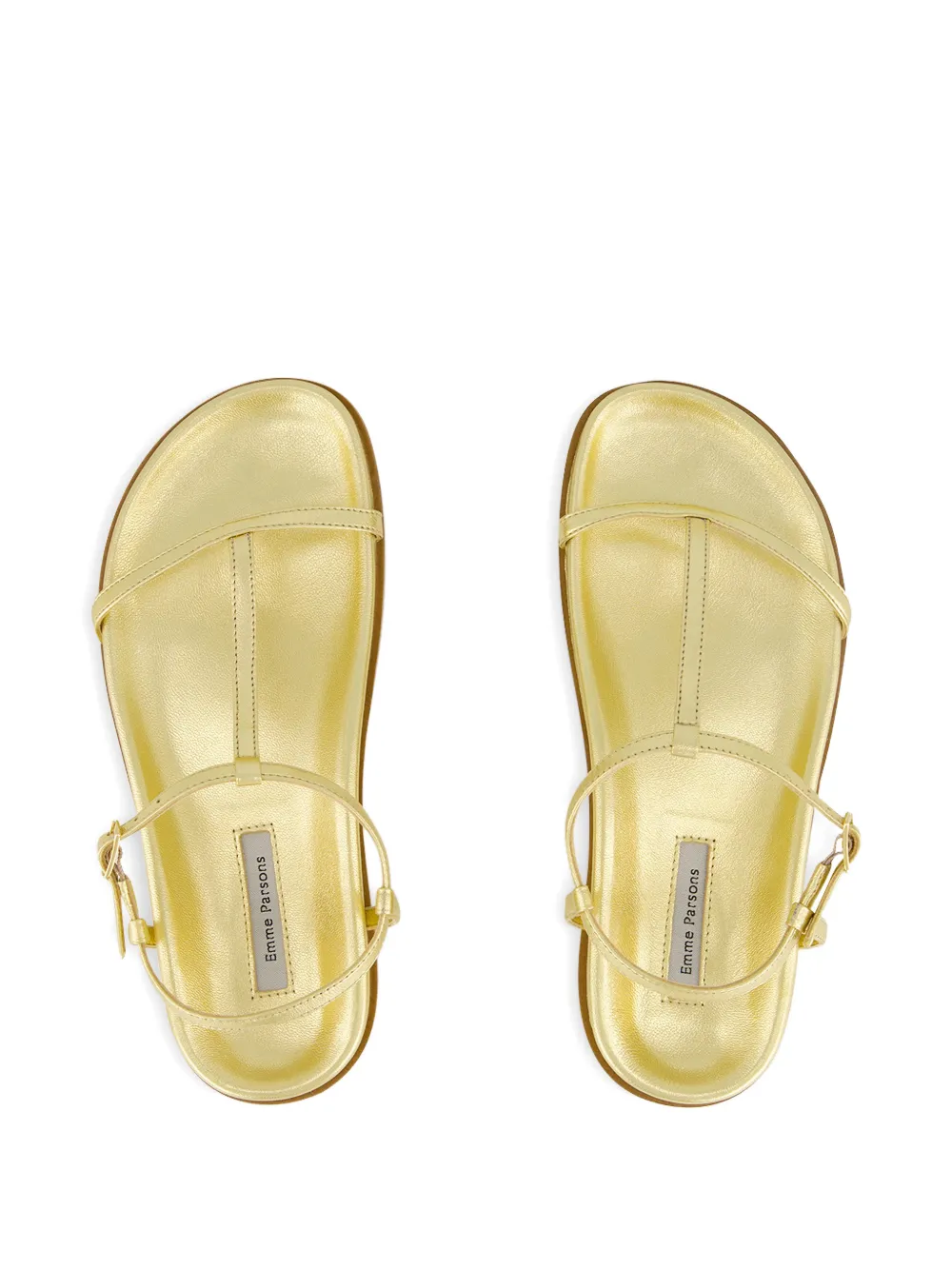 Emme Parsons Aya T-bar sandals Goud