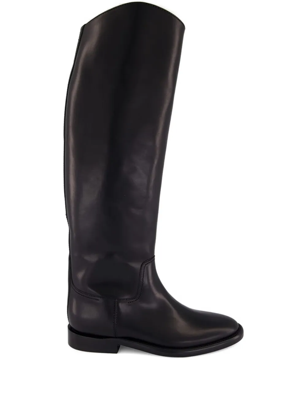 Paris Texas Idaho Leather Boots In Black