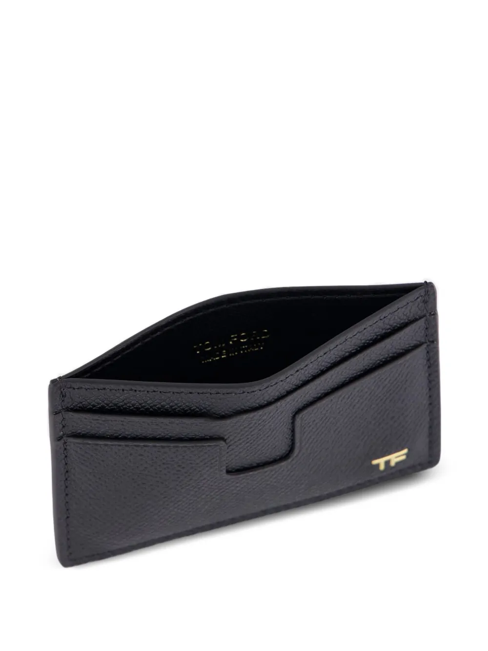  Tom Ford Small Logo Card Holder - Black 