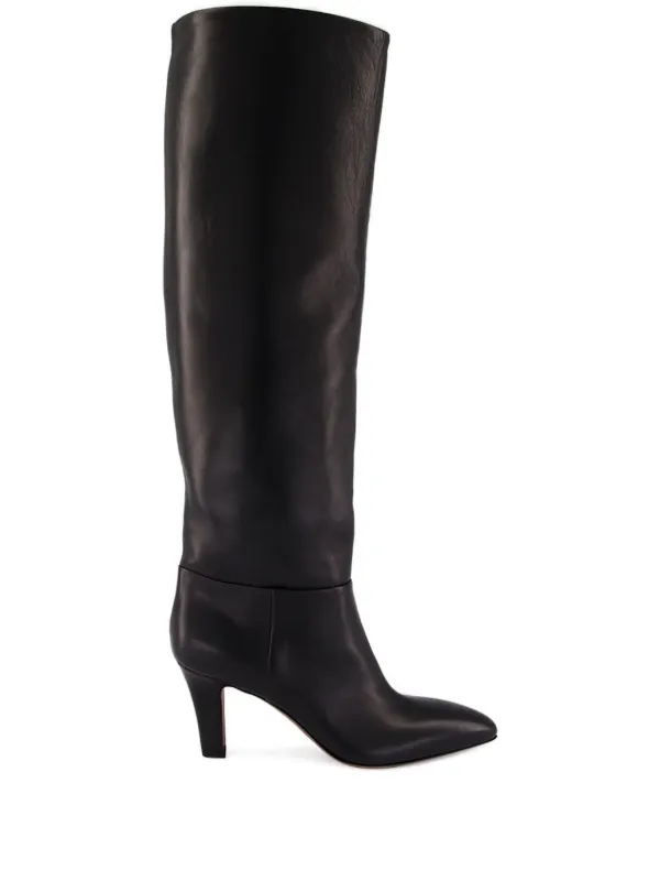 Paris Texas Elsa Leather Boots in Black