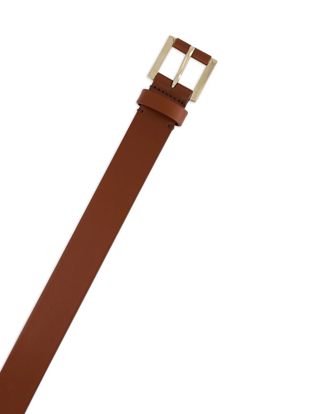  Tom Ford Buckled Leather Belt - Brown 