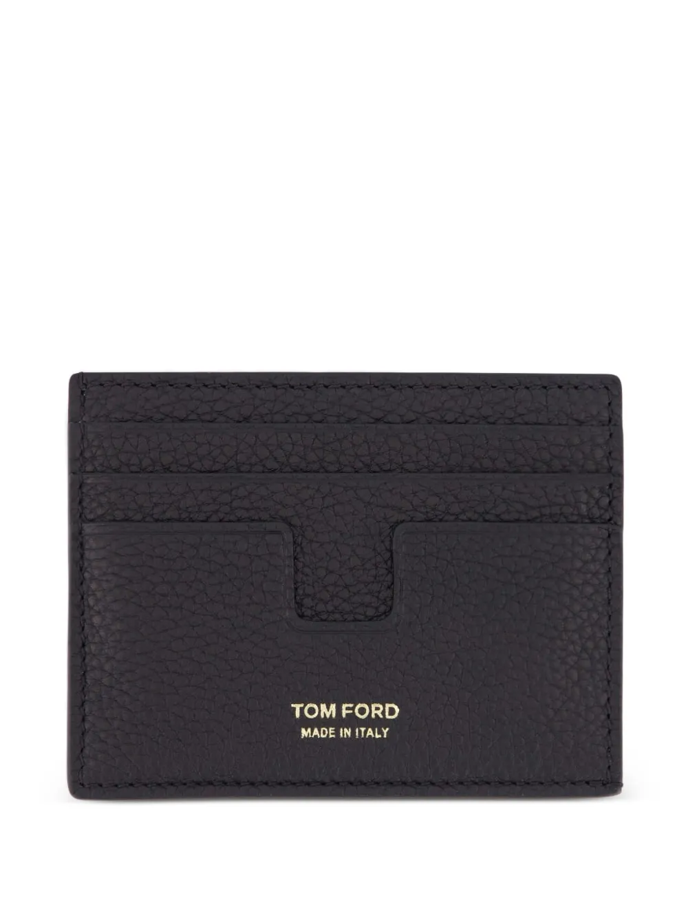 TOM FORD Portacarte in pelle - Nero