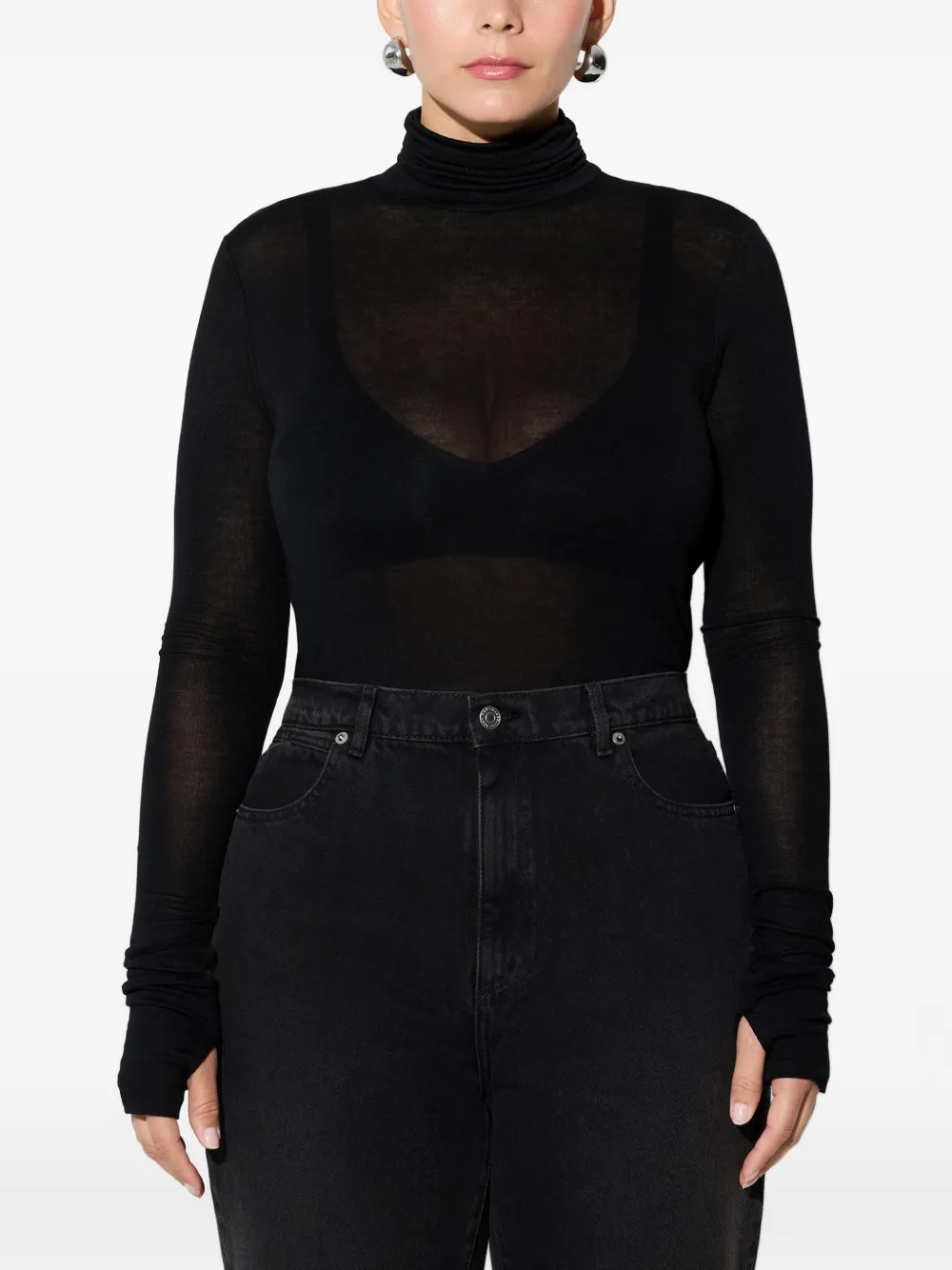 Eloise Sheer Longsleeve Top