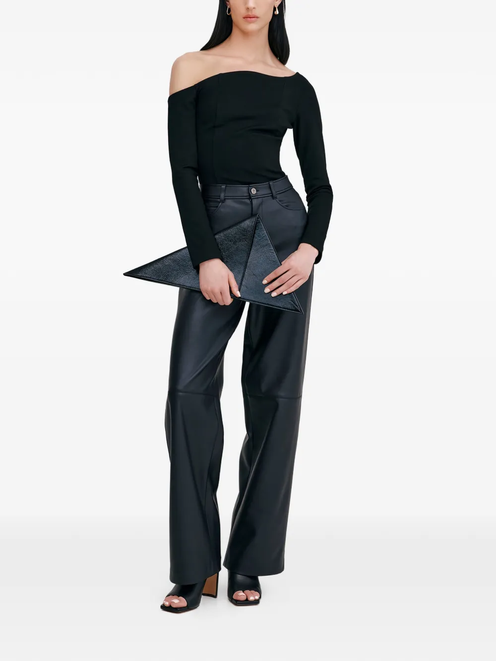 Marcella Sylvan one-shoulder long-sleeve top | T-Shirts & Jersey Shirts | Image 2