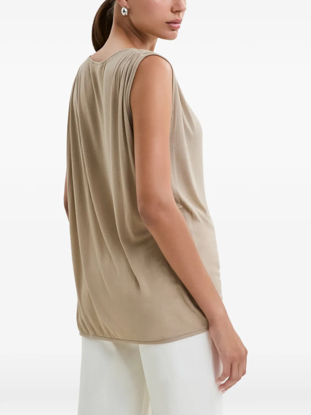 Greenwich Village Gathered Blouse