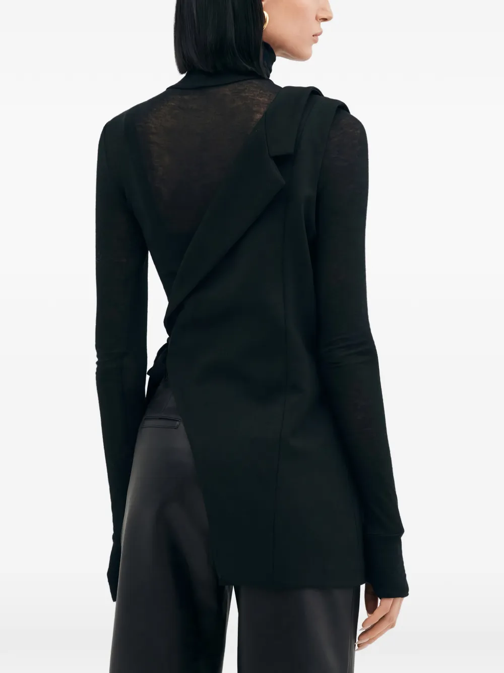  Marcella Blazer Grattan - Negro 
