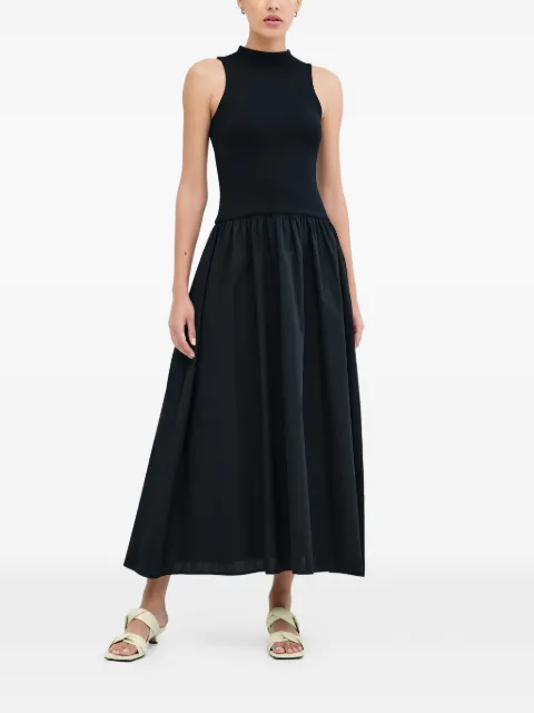 Marcella Montrose sleeveless gathered midi dress