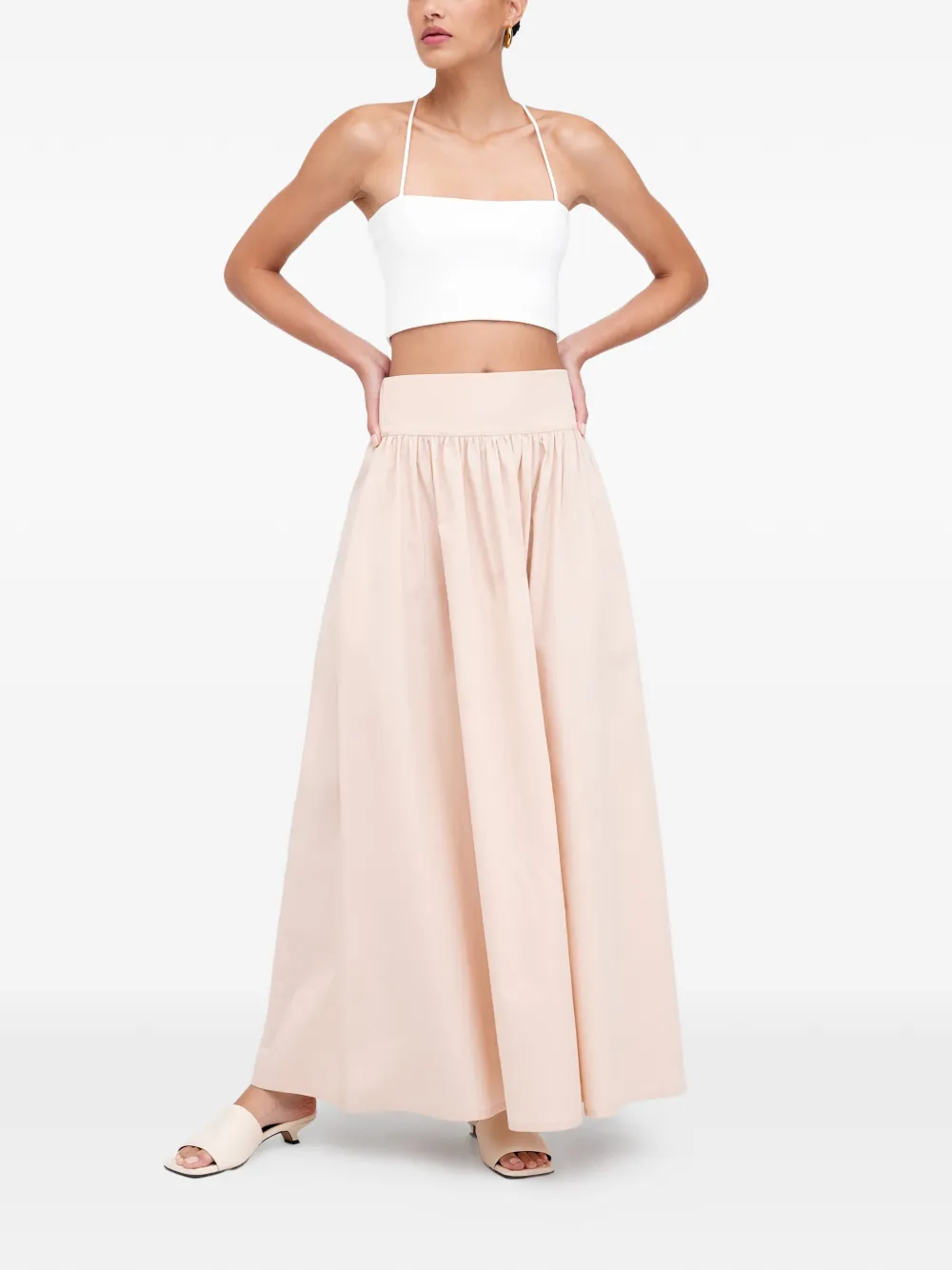  Marcella Raven Long Skirt - Neutrals 