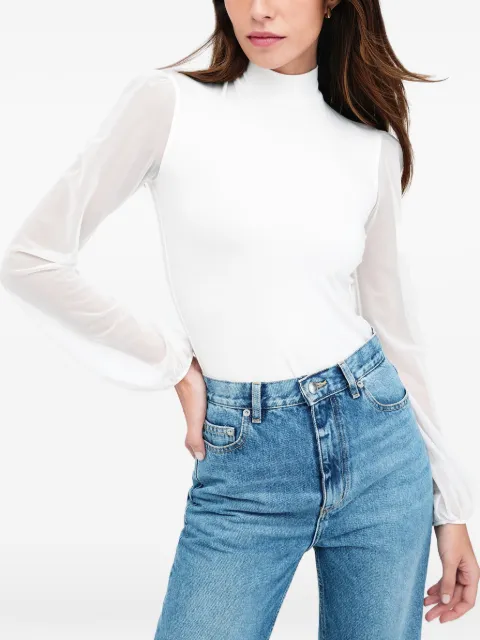Marcella Liv mock-neck top
