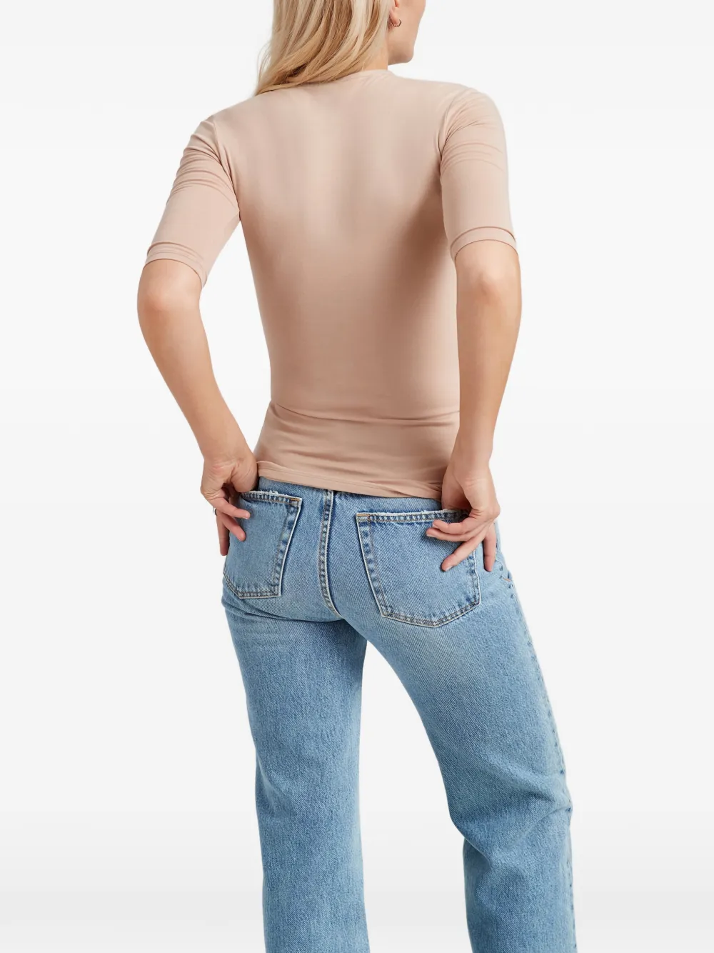  Marcella Frankie Round-neck T-shirt - Neutrals 