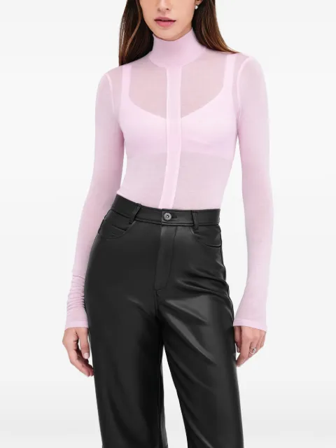 Marcella Amsterdam panelled turtlenek top