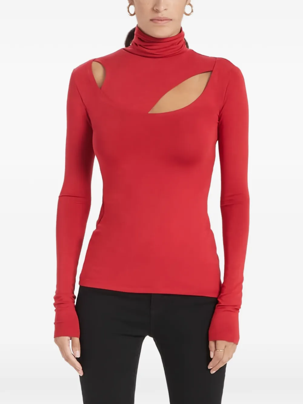 Marcella top Dahlia | rojo | Image 1