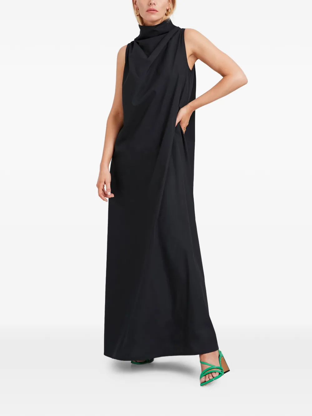 Marcella robe longue Minna à col montant | Robes de jour | Image 2