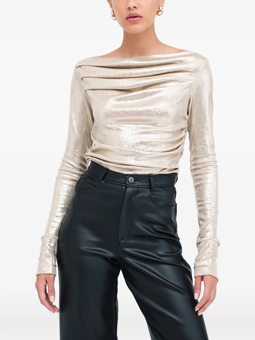 Marcella top Cooper | dorado | Image 1