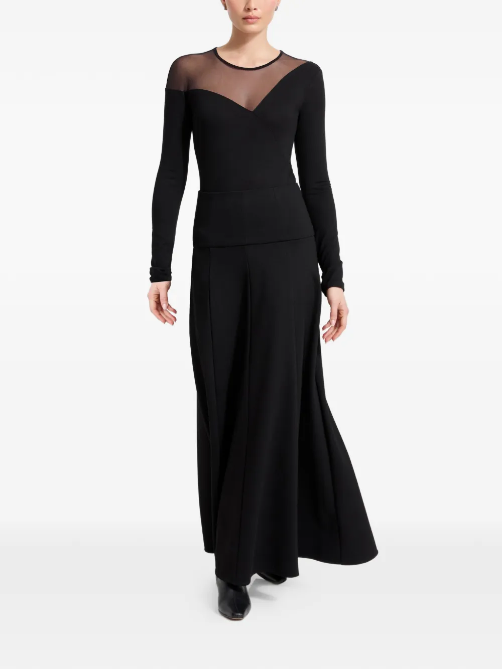 Marcella India Maxi Skirt - Black 