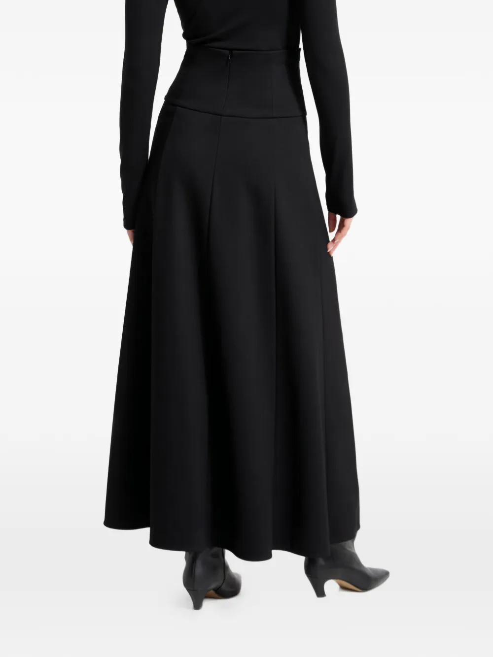 Marcella India maxi-rok Zwart
