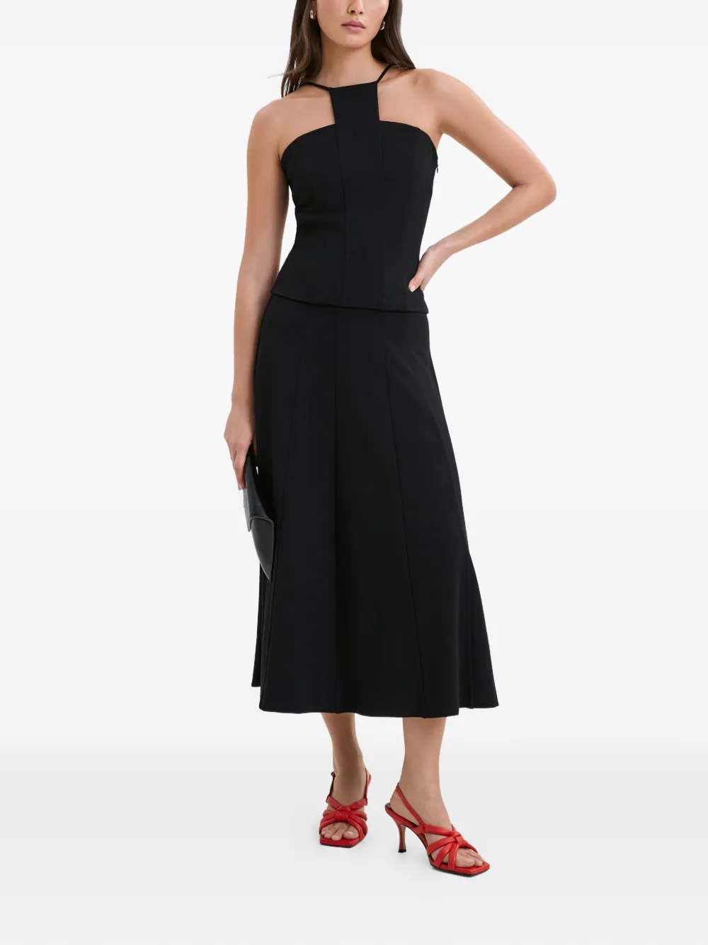 Marcella top Bianca | Chalecos y camisetas | Image 2