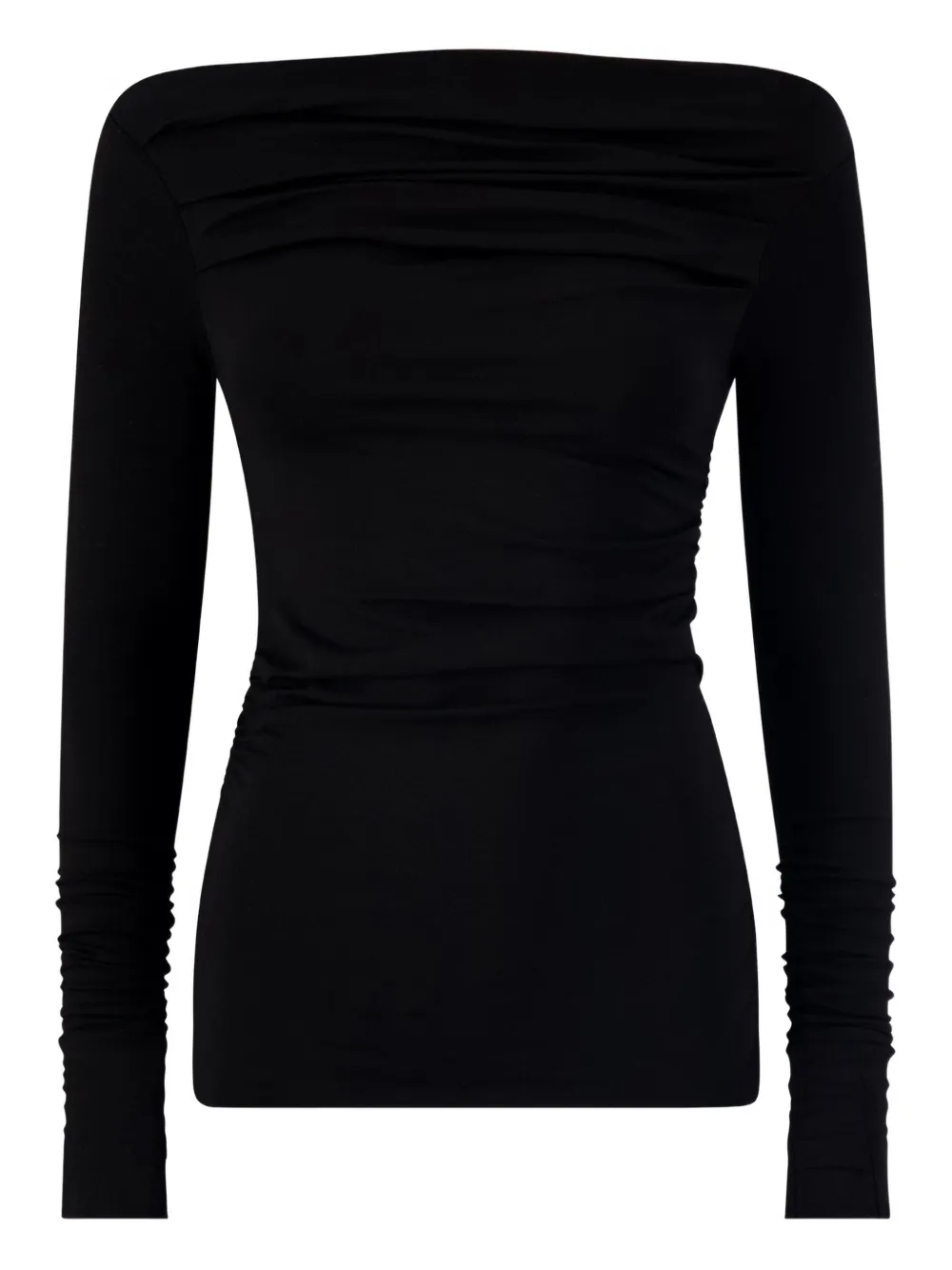 Marcella Cooper gathered top | Black | Image 1