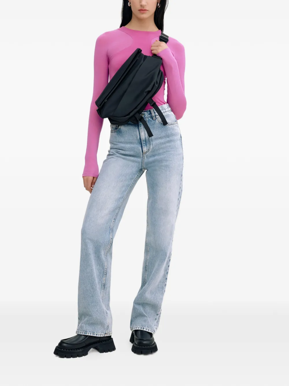 Marcella Yada sheer-panel long-sleeve top | Blouses | Image 2