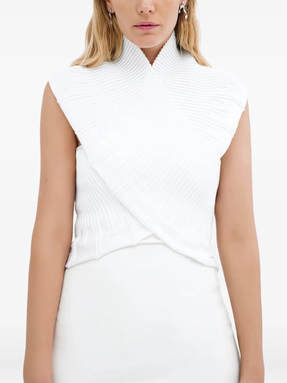 Marcella Colette ribbed high-neck top | Blouses | Image 2