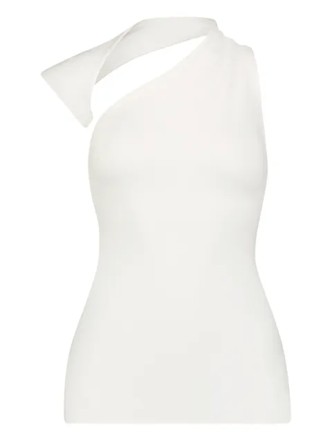 Marcella Manhattan sculpted one-shoulder Top