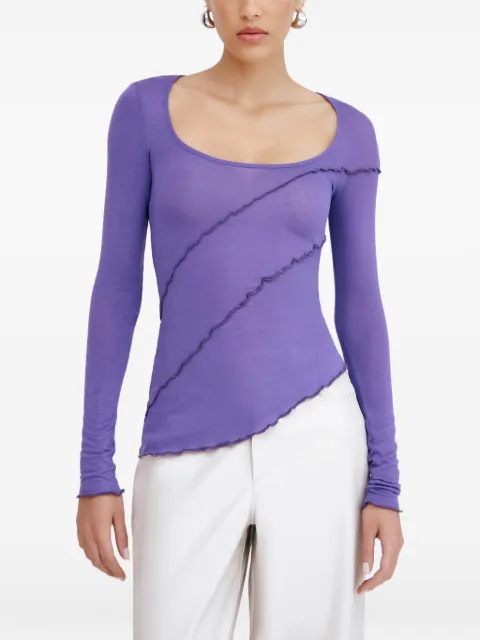Marcella Melody long-sleeve top
