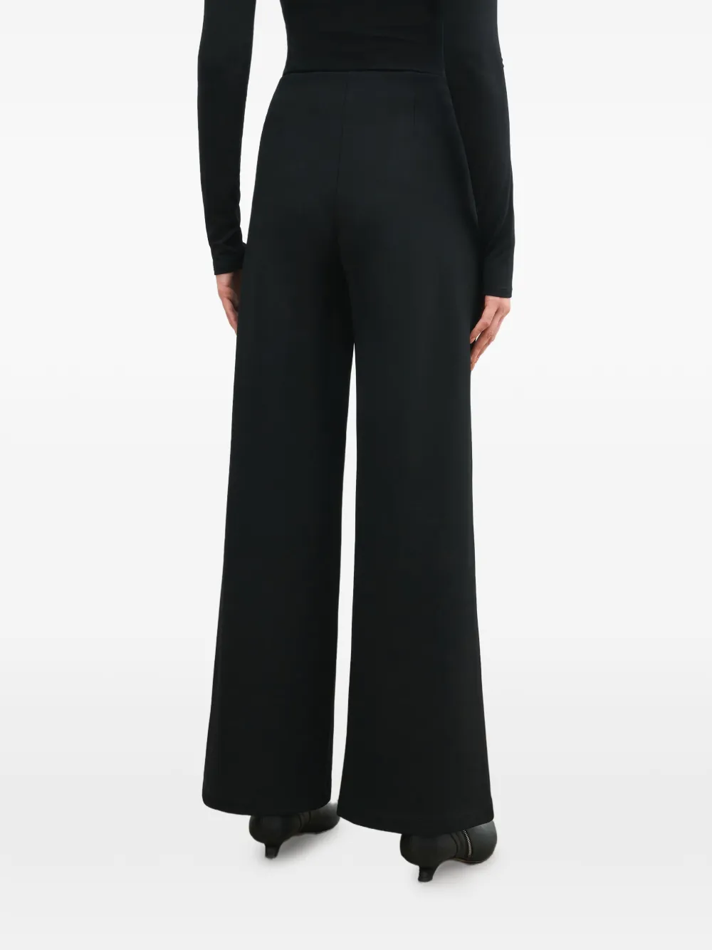 Marcella Gina broek met naaddetail Zwart