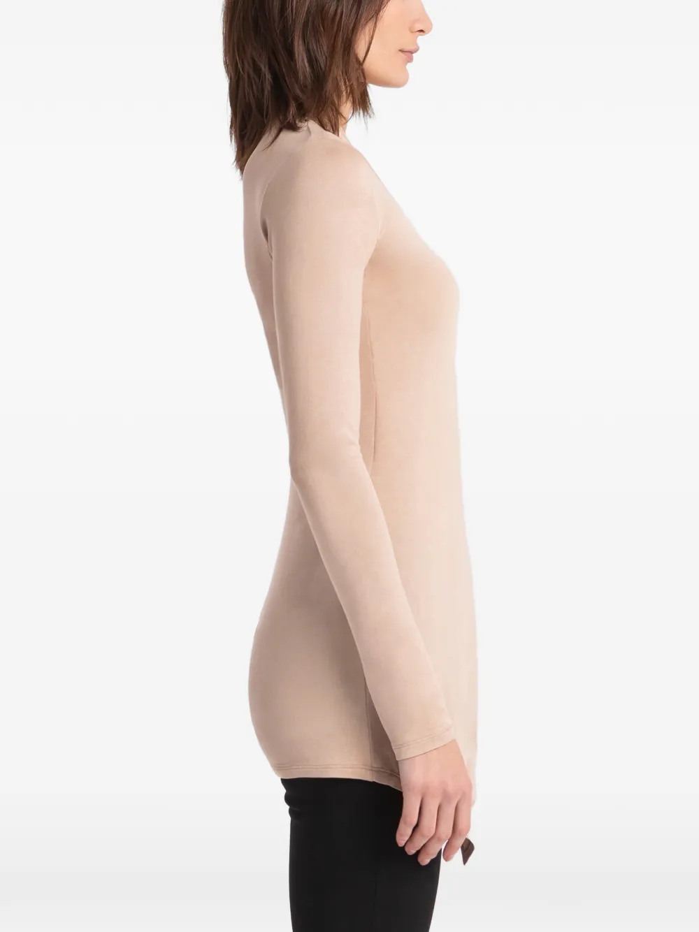  Marcella Morgan V-neck Wrap Top - Neutrals 