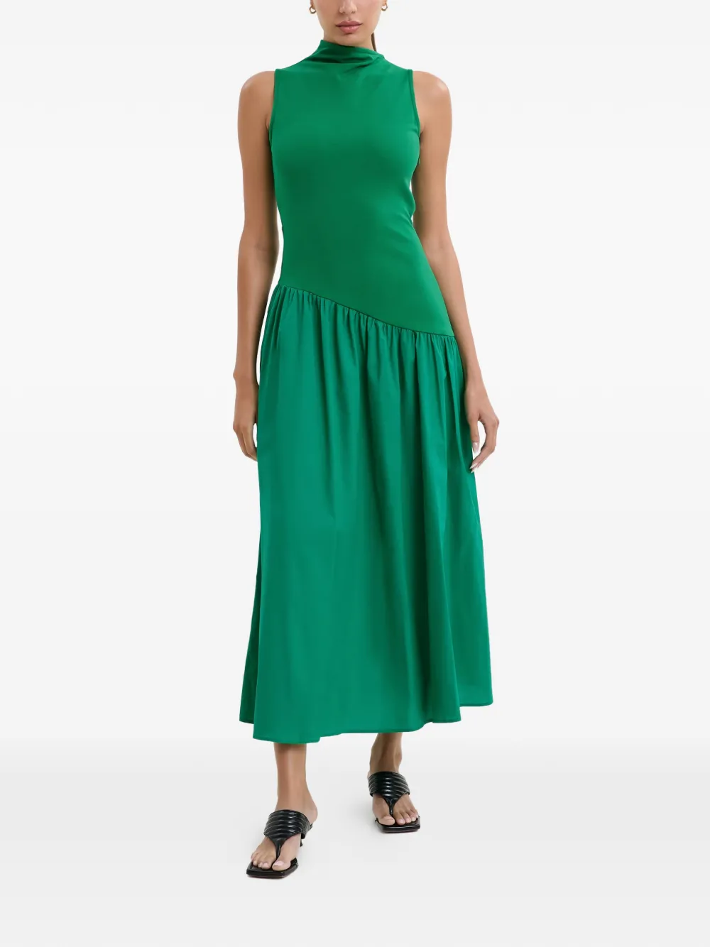 Marcella vestido midi Hutton | verde | Image 1