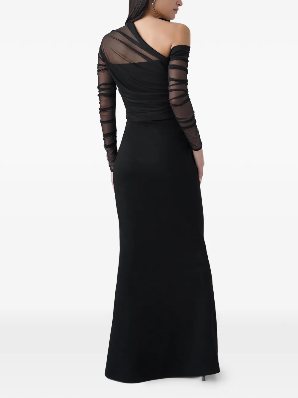  Marcella Monroe Strapless Maxi Dress - Black 