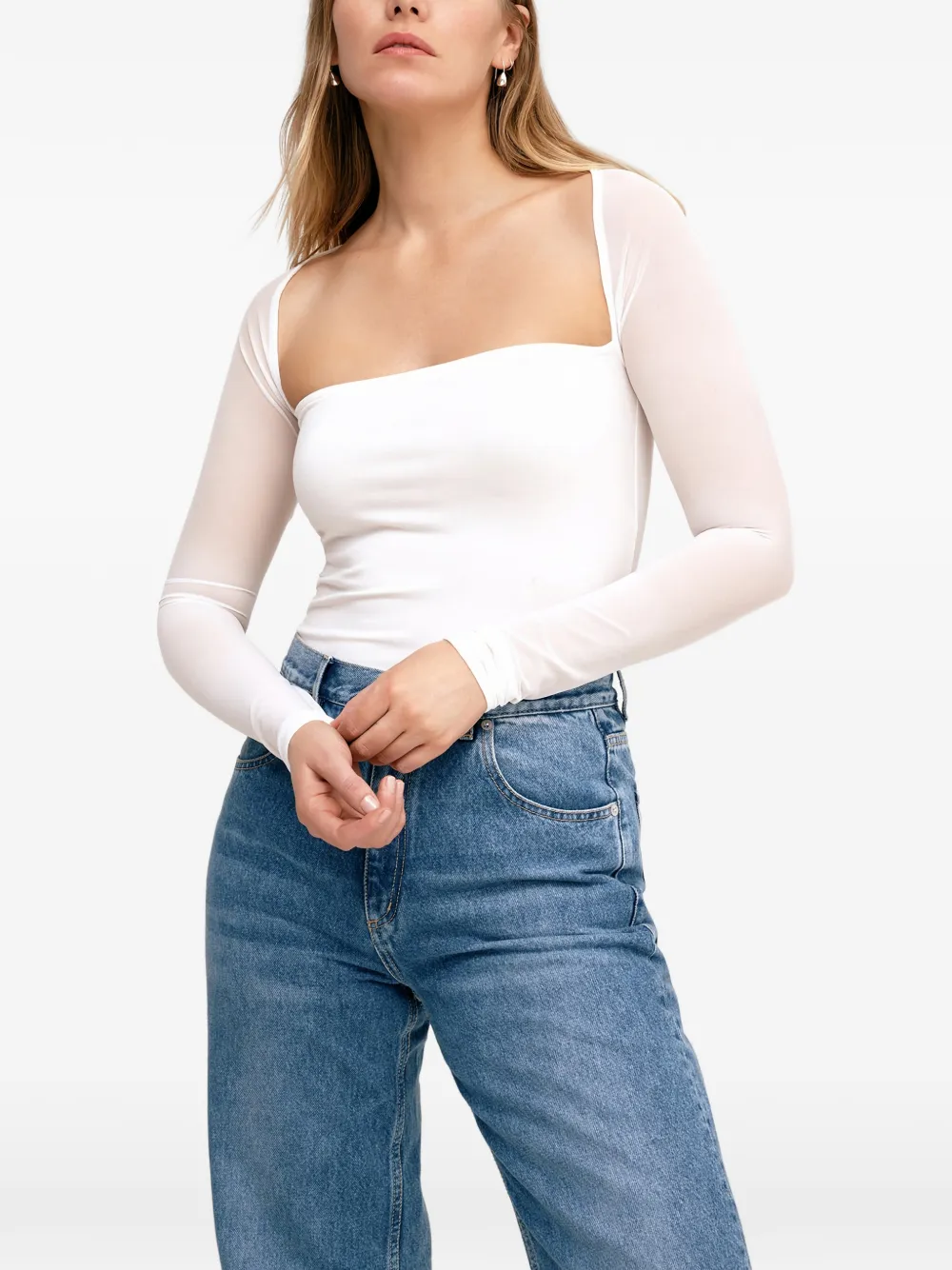 Marcella top Lucia | blanco | Image 1