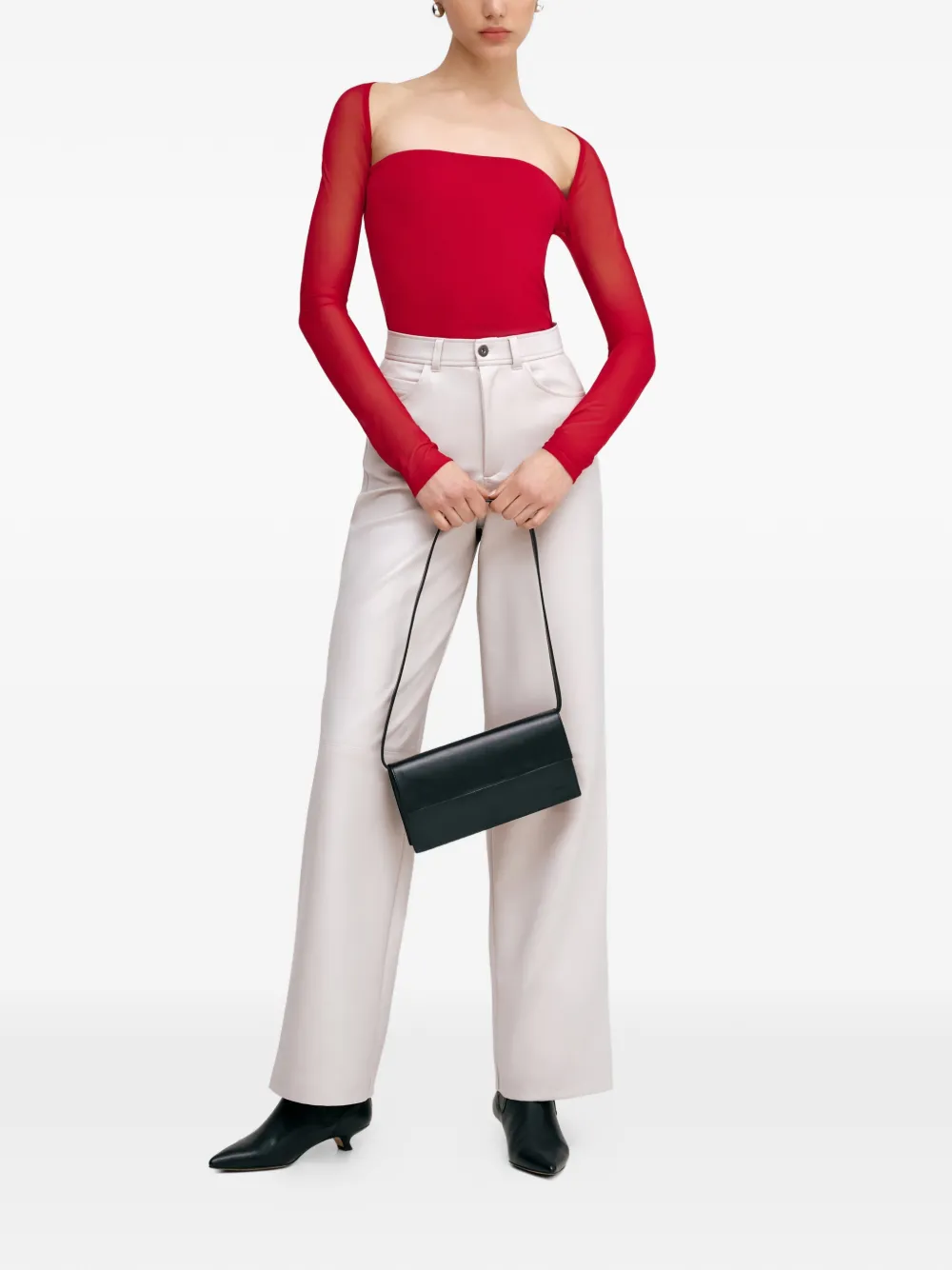 Marcella Lucia square-neck top | T-Shirts & Jersey Shirts | Image 2