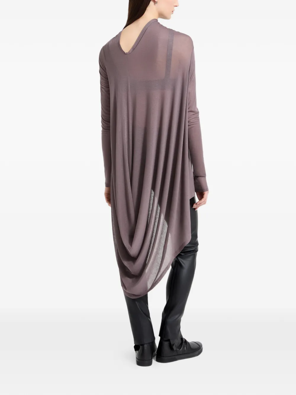 Iris Asymmetrical-Drape Tunic