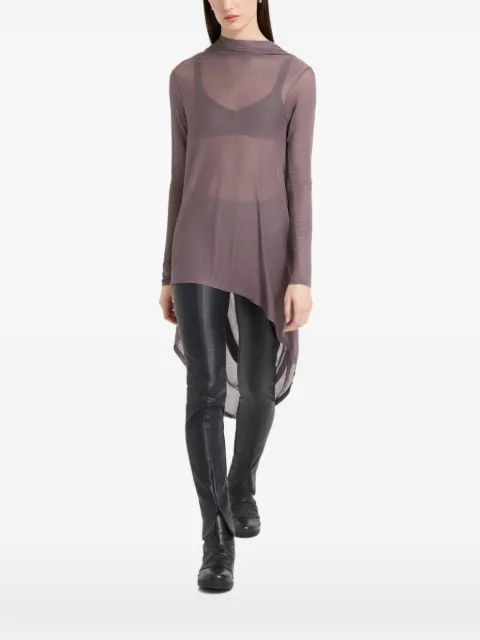 Marcella Iris asymmetrical-drape tunic