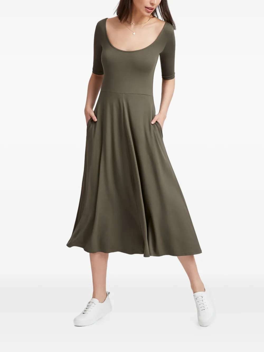 Marcella vestido midi Innogen | verde | Image 1