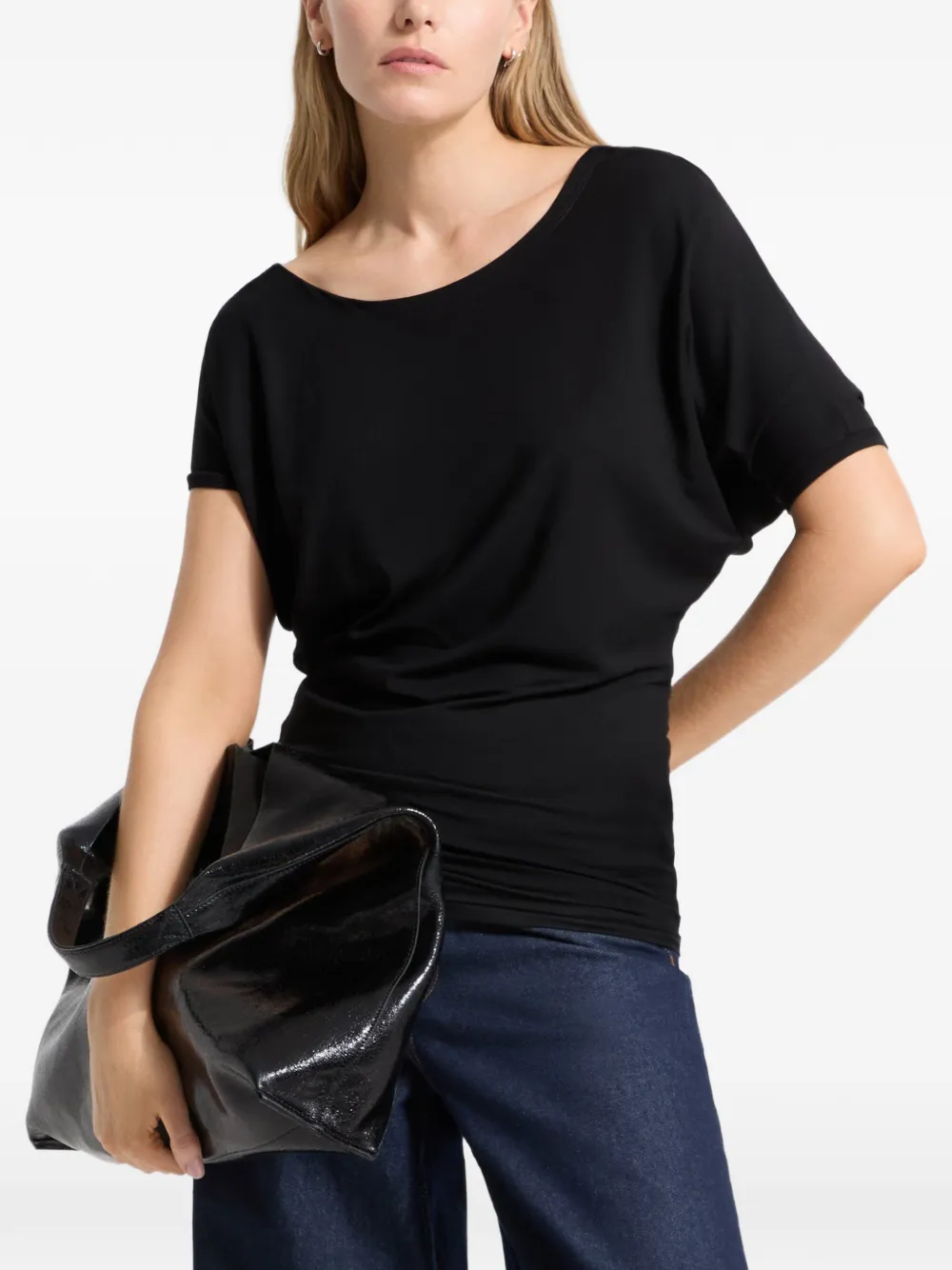  Marcella Elena Short-sleeve T-shirt - Black 
