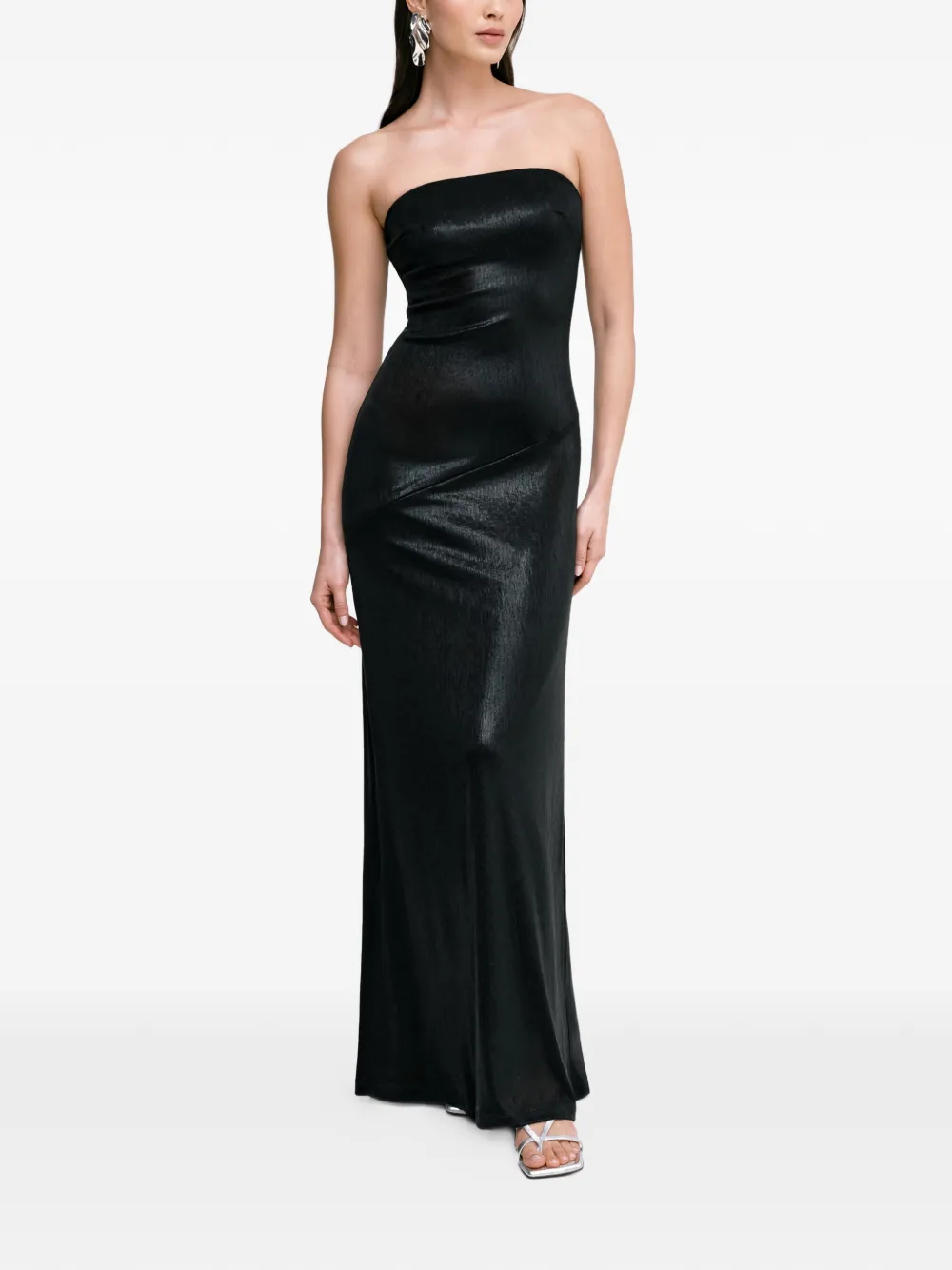  Marcella Ciel Sleeveless Maxi Dress - Black 