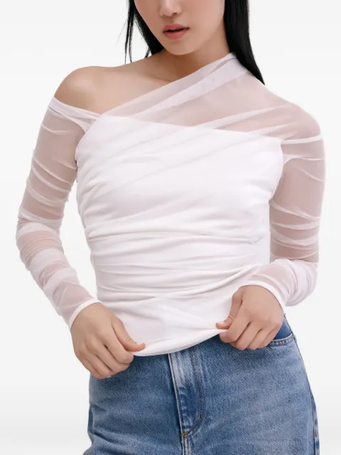 Marcella top manga larga Monroe