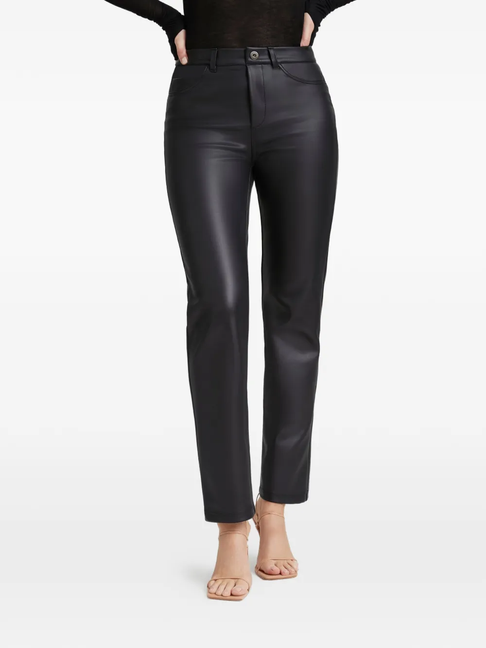 Marcella Vinci high waist broek Zwart