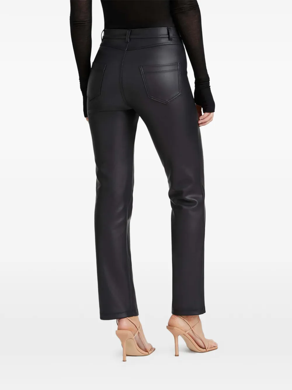 Marcella Vinci high waist broek Zwart