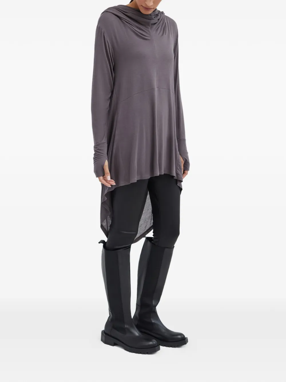 Marcella Oslo tuniek met capuchon Grijs