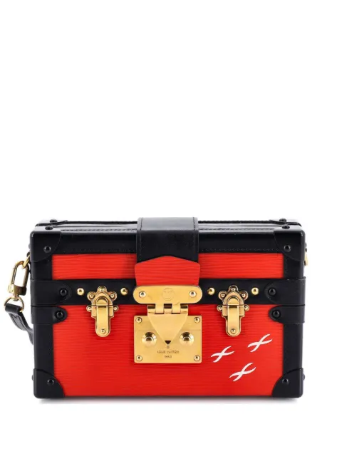 Louis Vuitton Pre-Owned Petite Malle Handbag Epi Leather clutch bag
