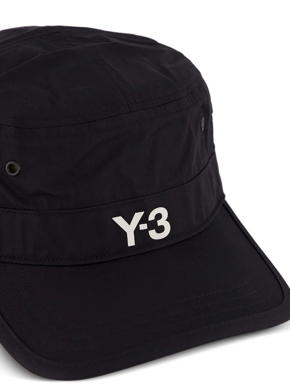  Y-3 Work Logo-detail Cap - Black 