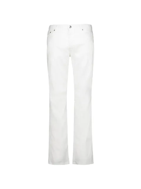 120% Lino slim-fit trousers