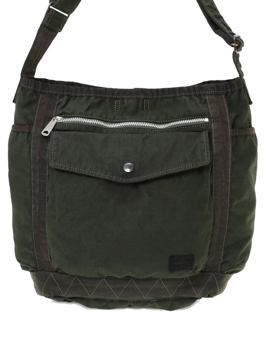 Porter-Yoshida & Co. Schoudertas met ritszak Groen