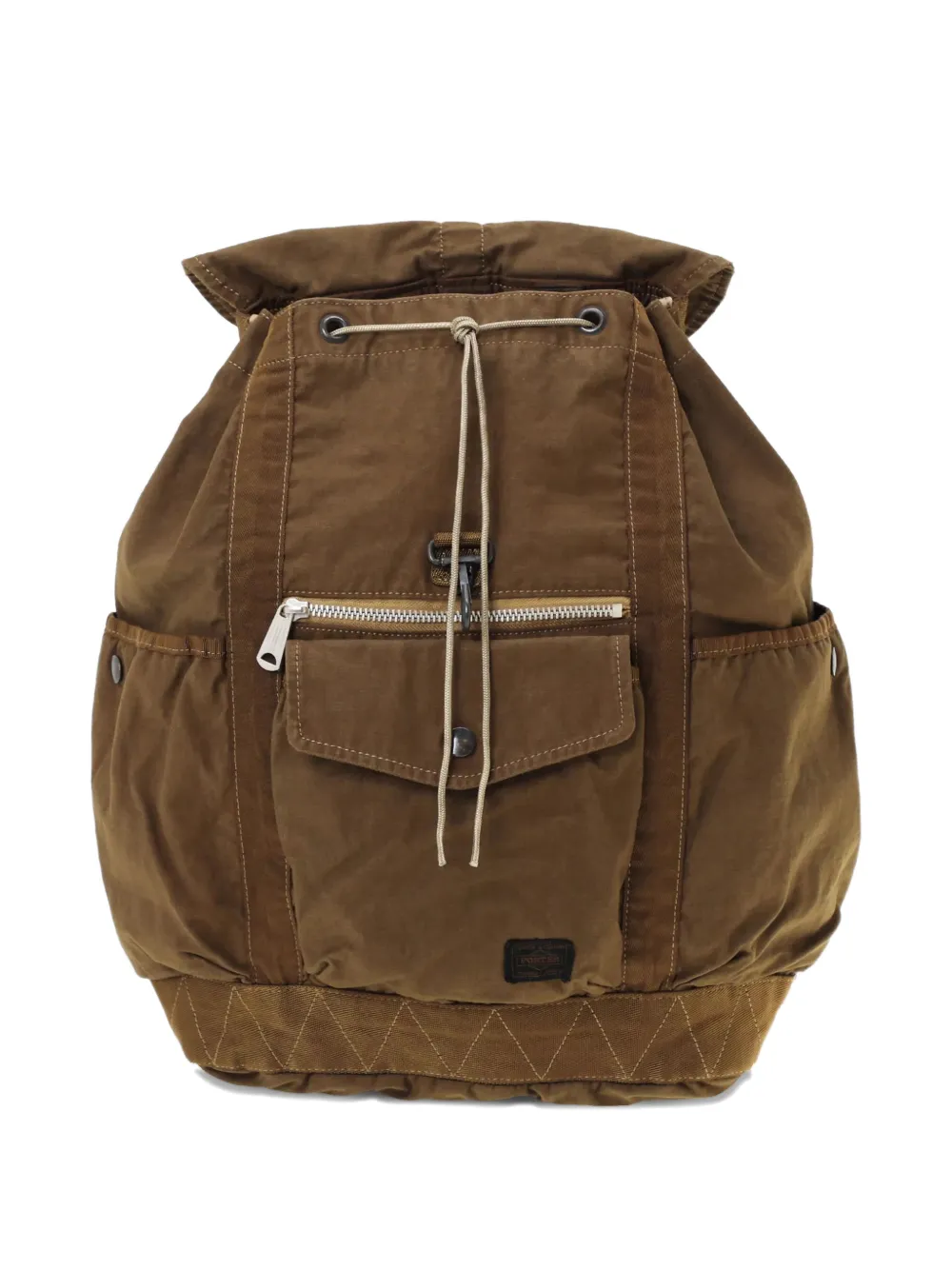  Porter-yoshida & Co. Flap-pocket Backpack - Brown 
