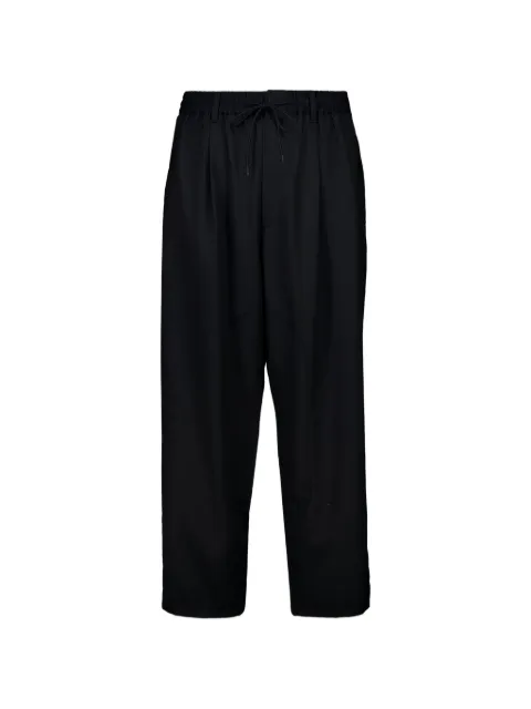 Y-3 pantalones ajustados con cordones