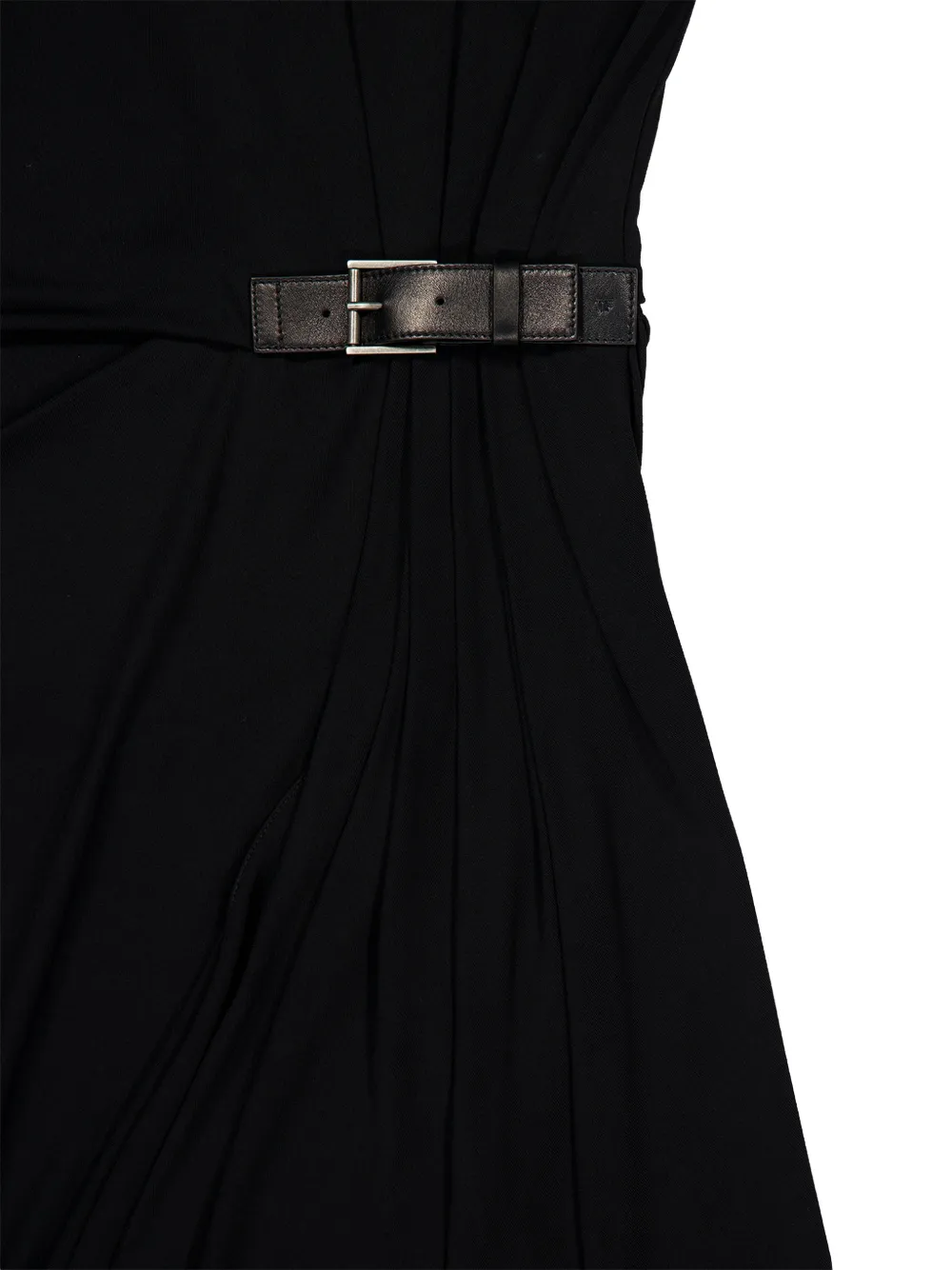 TOM FORD Midi-jurk met ceintuur Zwart