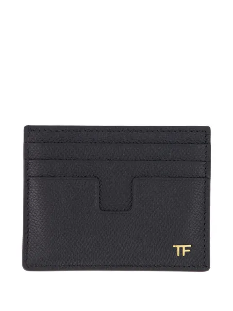 TOM FORD tarjetero con detalle del logo